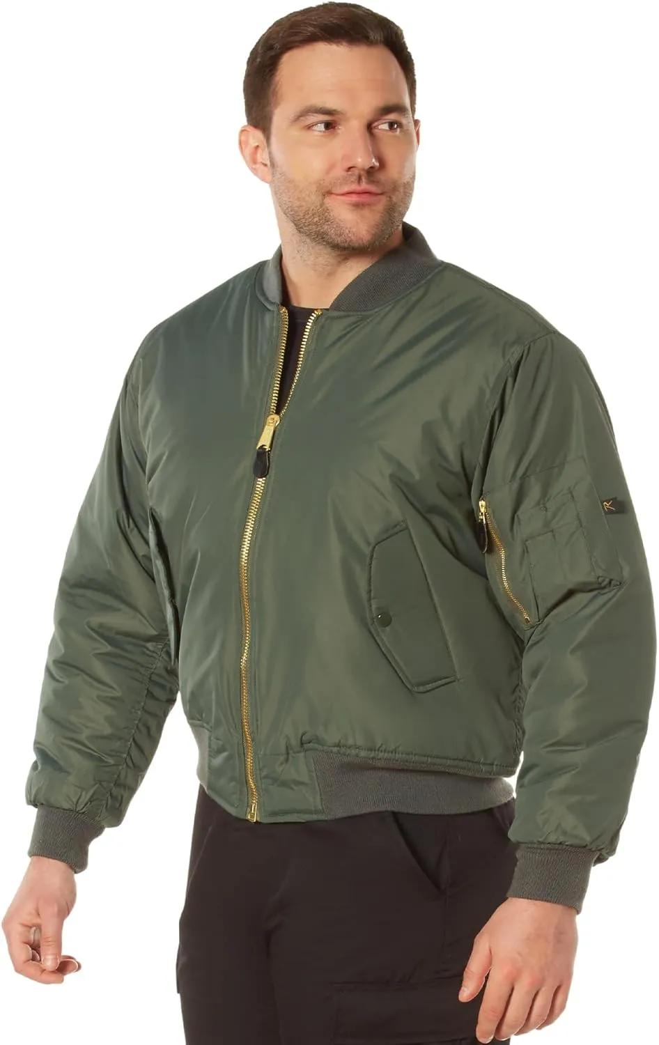Rothco Enhanced Nylon MA-1 Flight Jacket - Classic Style
