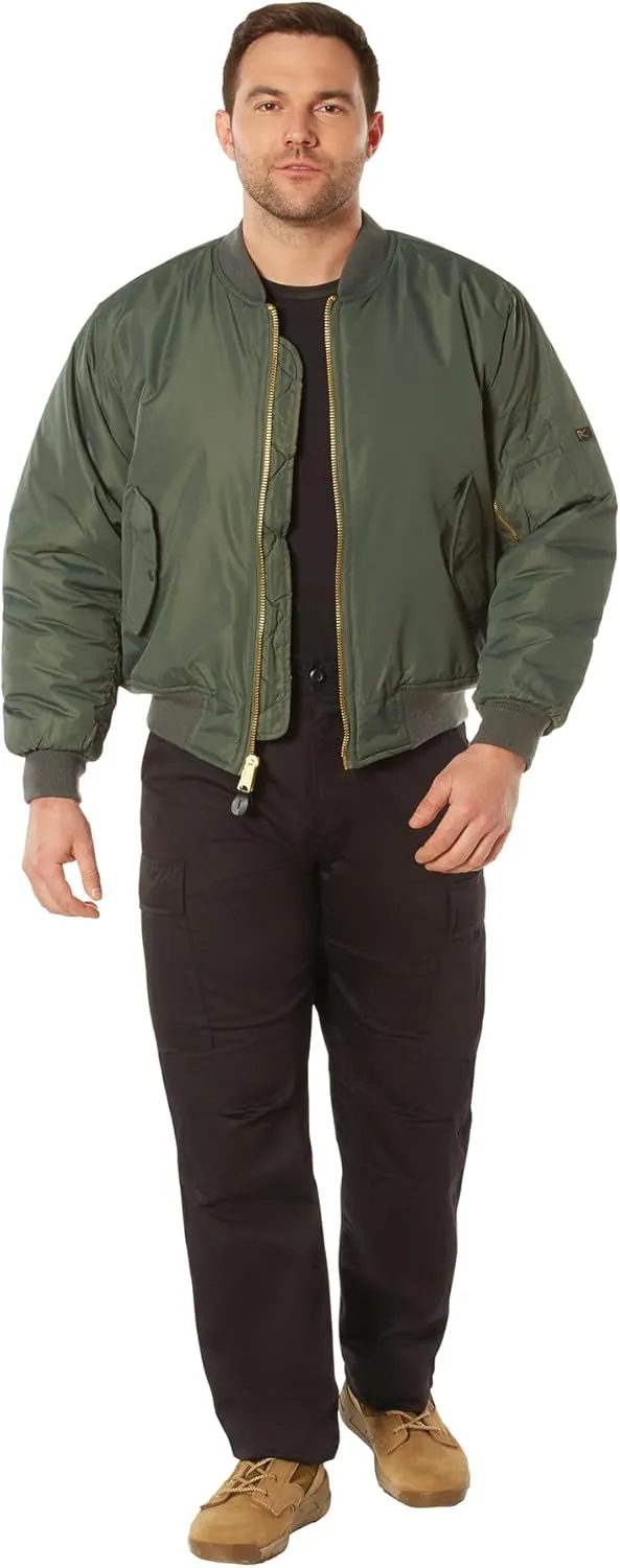Rothco Enhanced Nylon MA-1 Flight Jacket - Classic Style