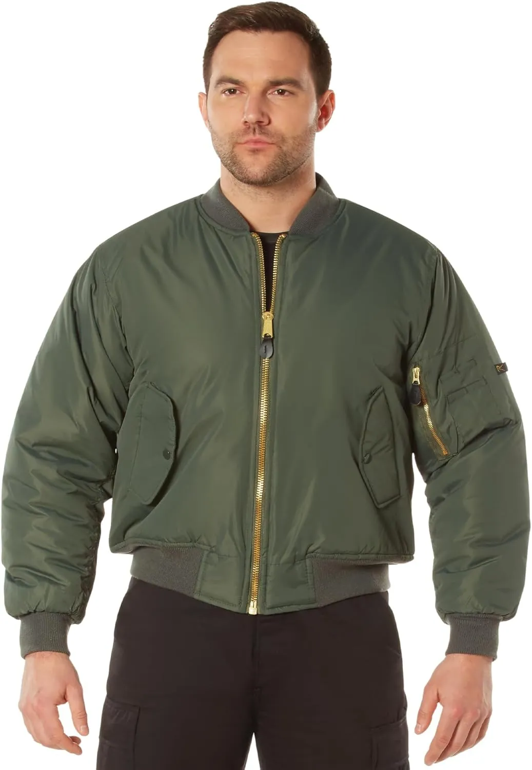 Rothco Enhanced Nylon MA-1 Flight Jacket - Classic Style
