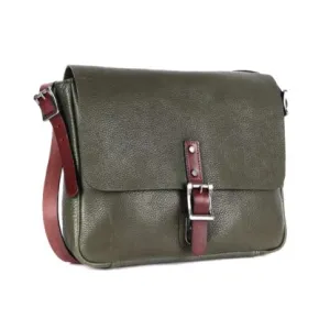 Rugged Hide Richmond Leather Bag Green