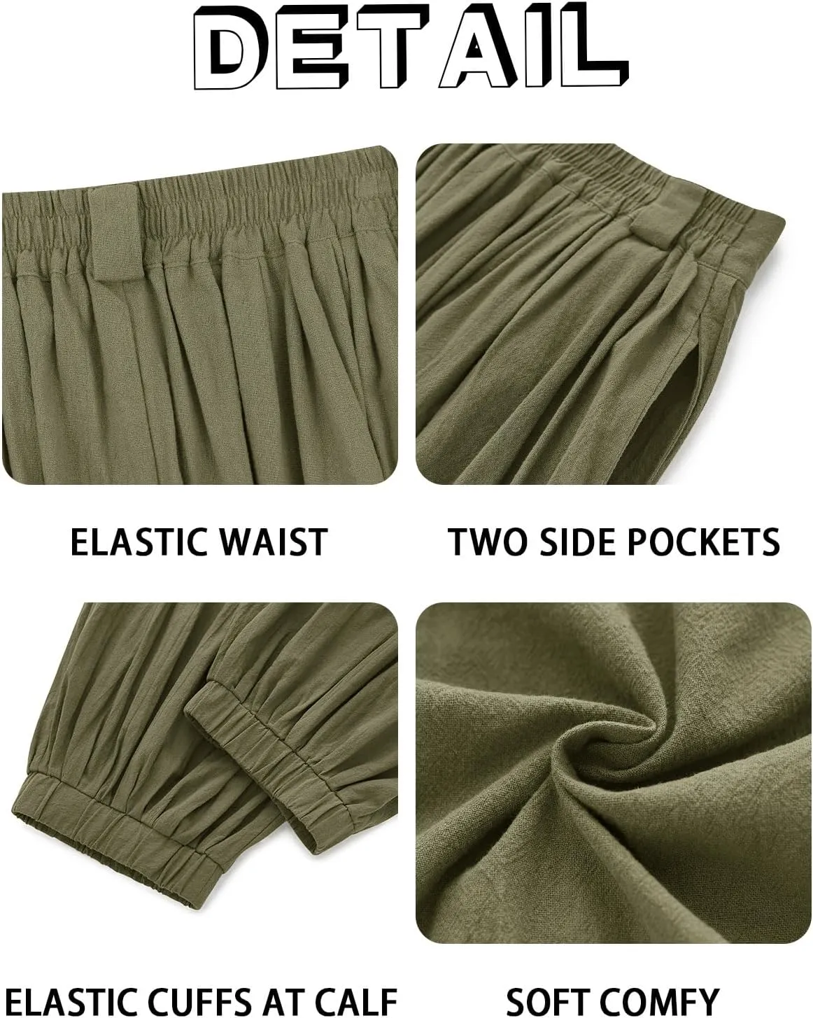 Runcati Mens Medieval Pirate Shorts Renaissance Viking Colonial Linen Halloween Costume Pants