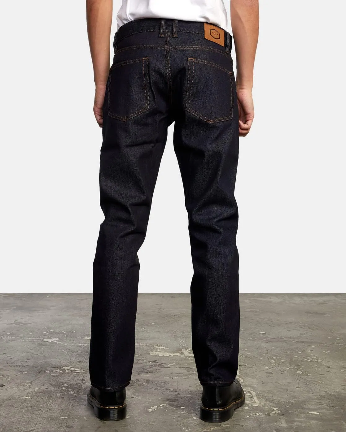 RVCA Mens Slim Fit Denim Pants