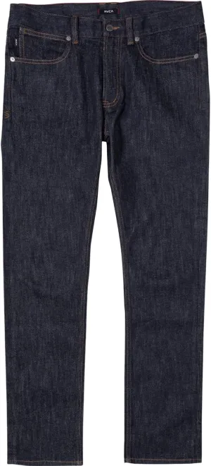 RVCA Mens Slim Fit Denim Pants