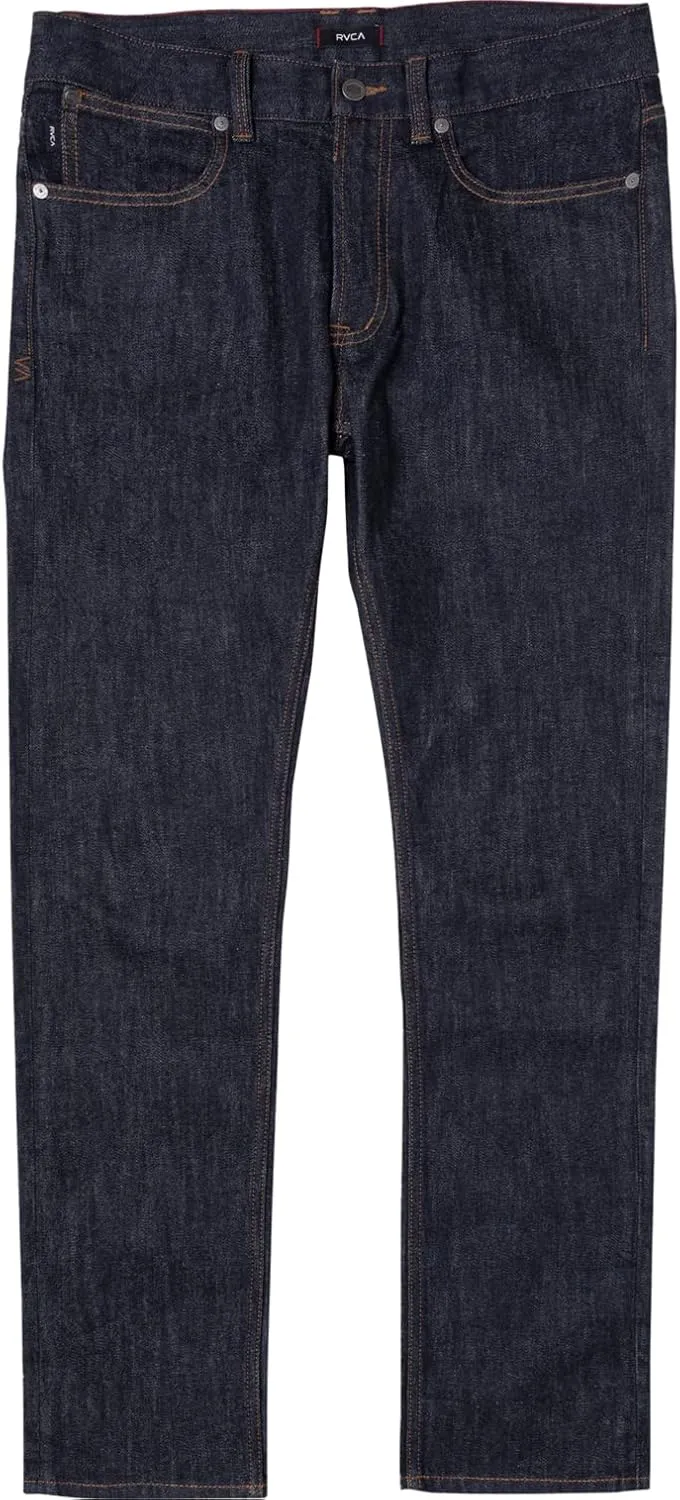 RVCA Mens Slim Fit Denim Pants