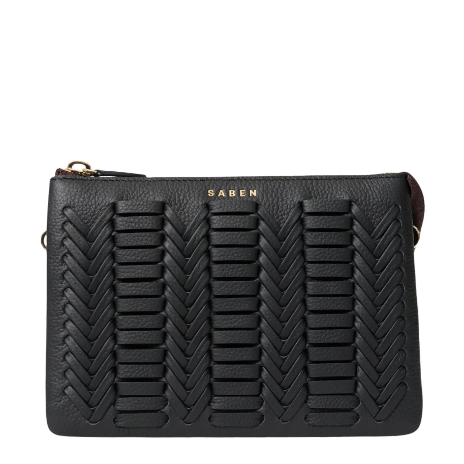 Saben - Tilly's Big Sis Crossbody - Black Chevron