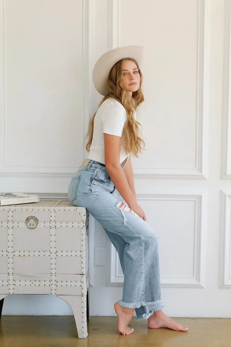 Sage High Rise Wide Leg (Hybrid Style)