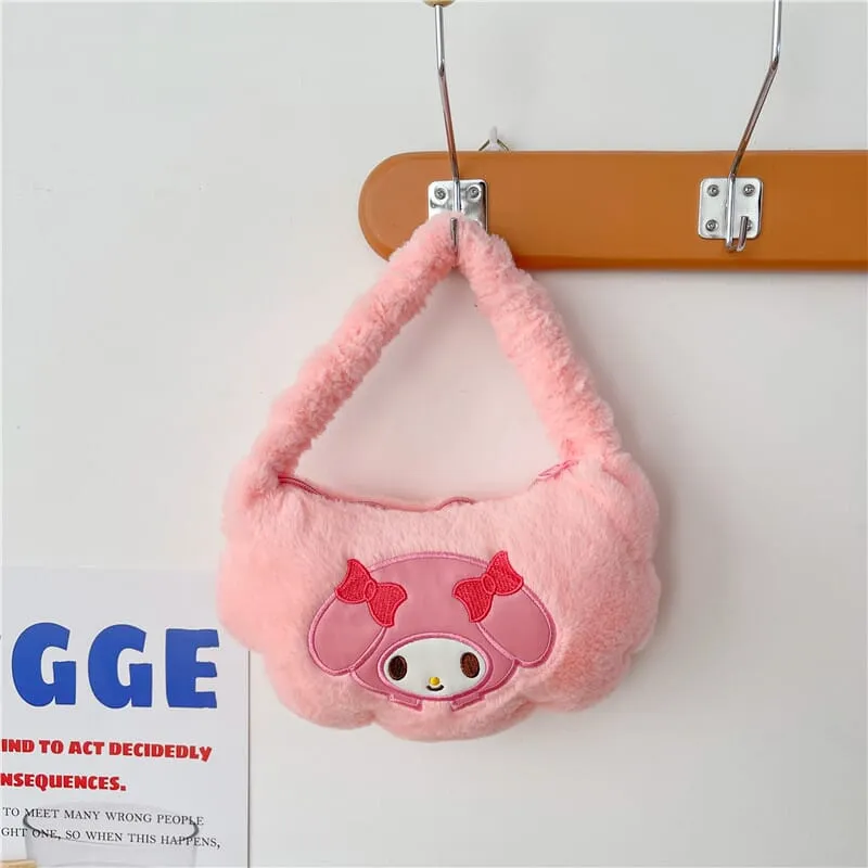 Sanrio Cinnamoroll New Cartoon Plush Handbag(17047)