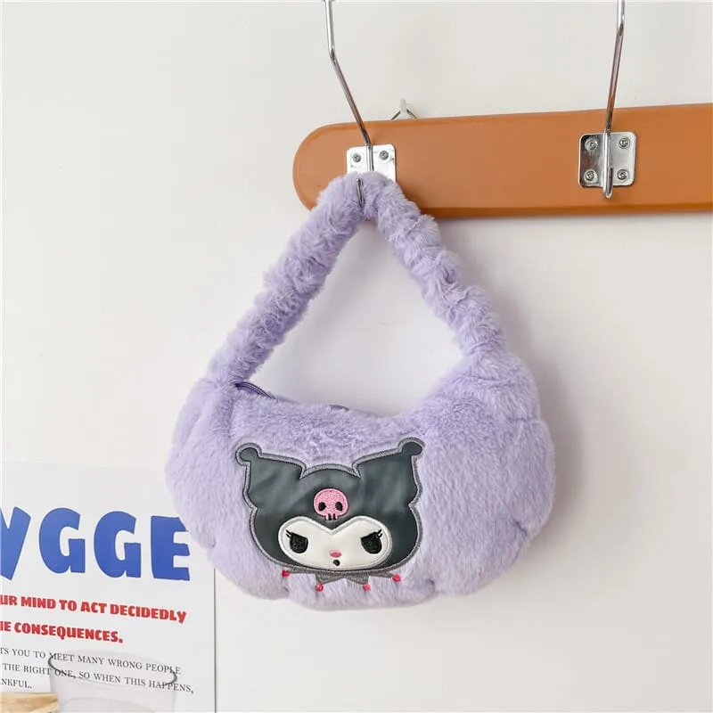Sanrio Cinnamoroll New Cartoon Plush Handbag(17047)
