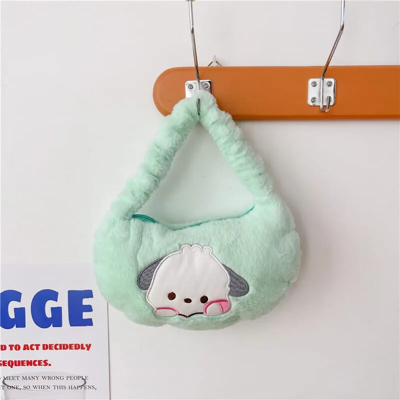 Sanrio Cinnamoroll New Cartoon Plush Handbag(17047)