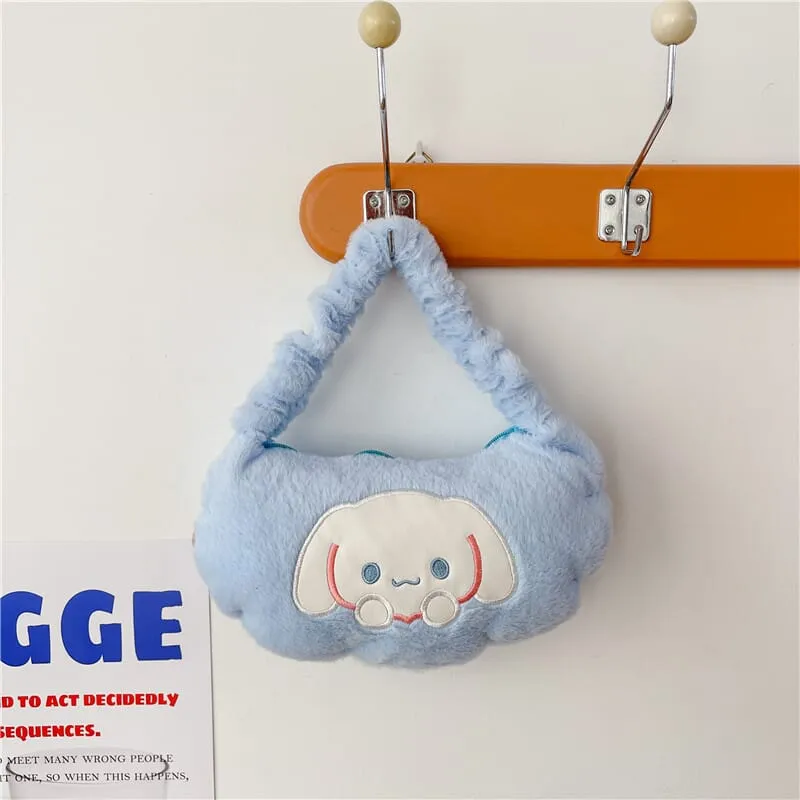 Sanrio Cinnamoroll New Cartoon Plush Handbag(17047)