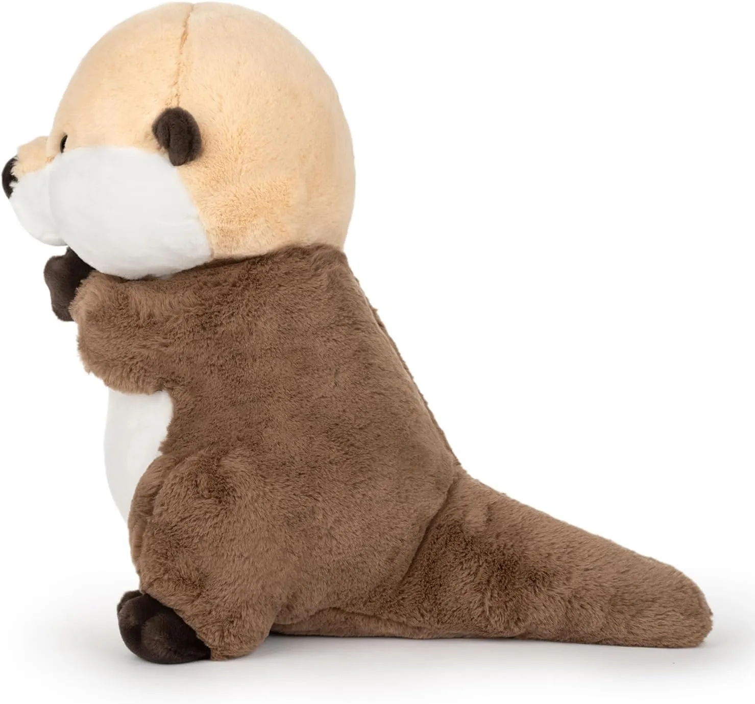 Sea Otter Stuffed Animal 15.7" Cute River Otter Plush Standing River Otter Plush Toy Christmas Birthday Gift for Kids Children Girls Boys