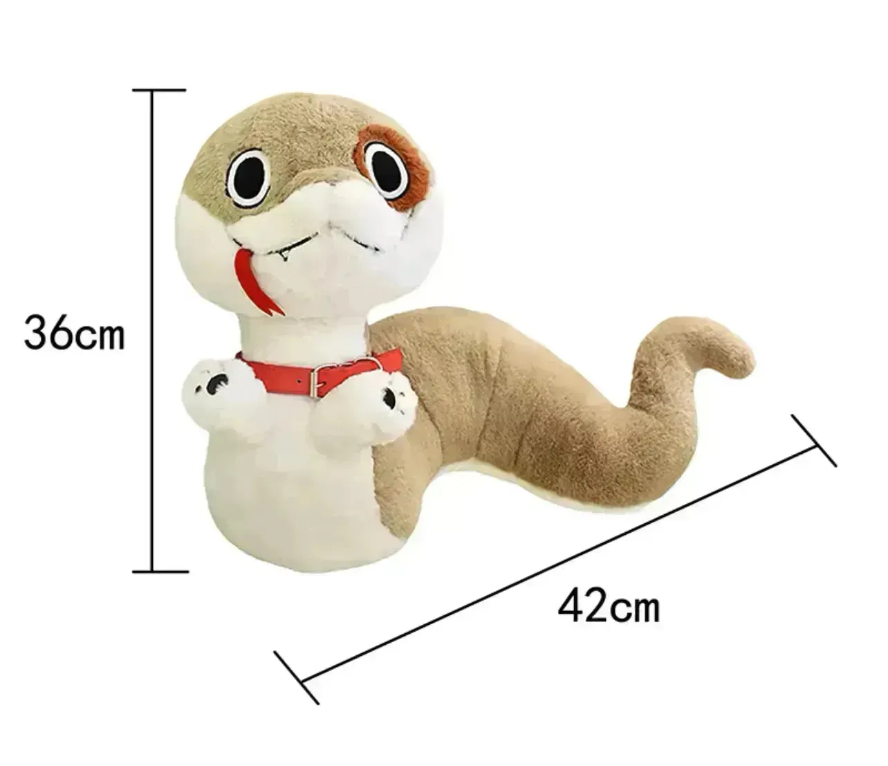 Serpentine Swirl Snake Plushie (36 cm)