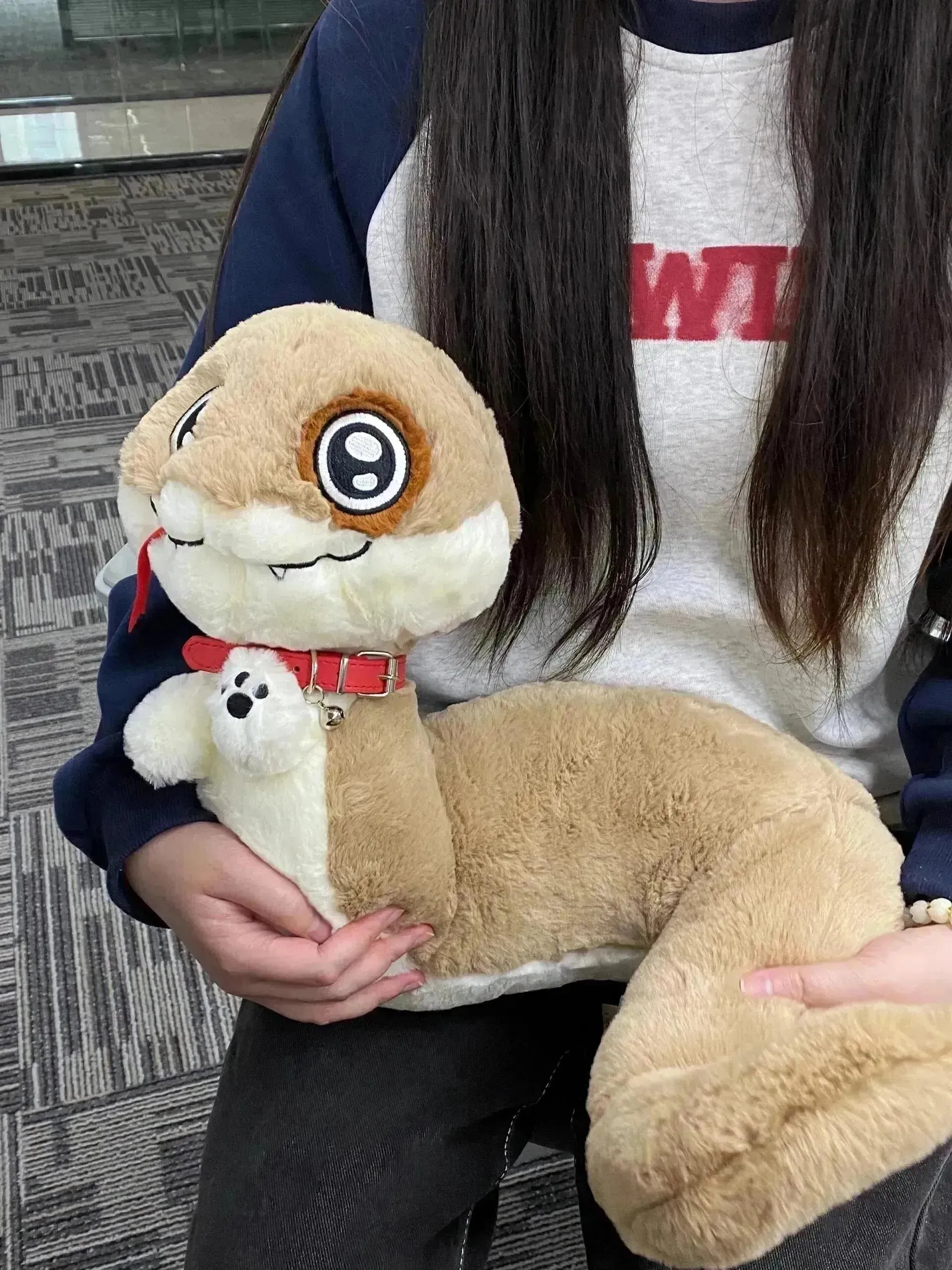 Serpentine Swirl Snake Plushie (36 cm)