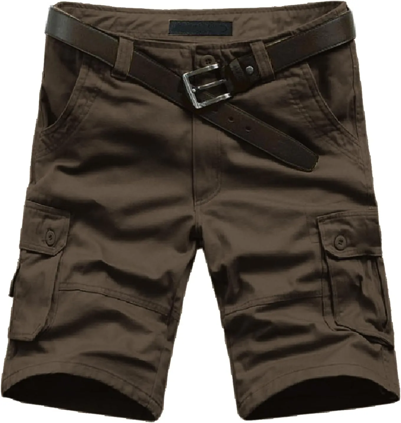 Shorts Men Leisure Overalls Summer Men's and Color Pants with Multi-Pocket Men's Pants Mens Short Green Cargo Shorts
