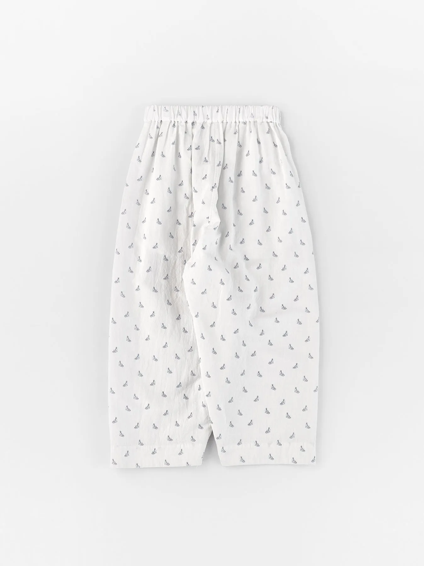 Side seamless bulky pants