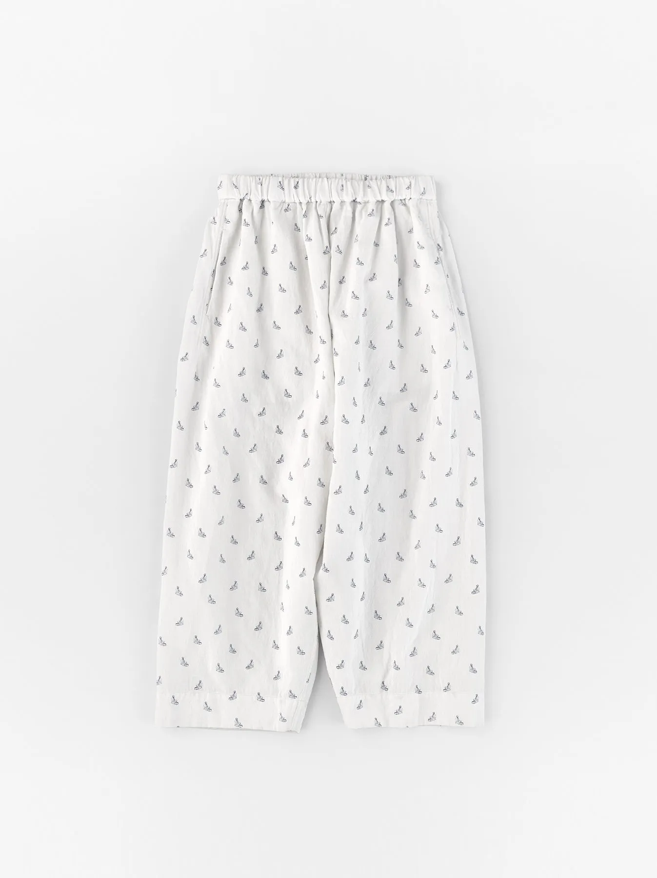 Side seamless bulky pants
