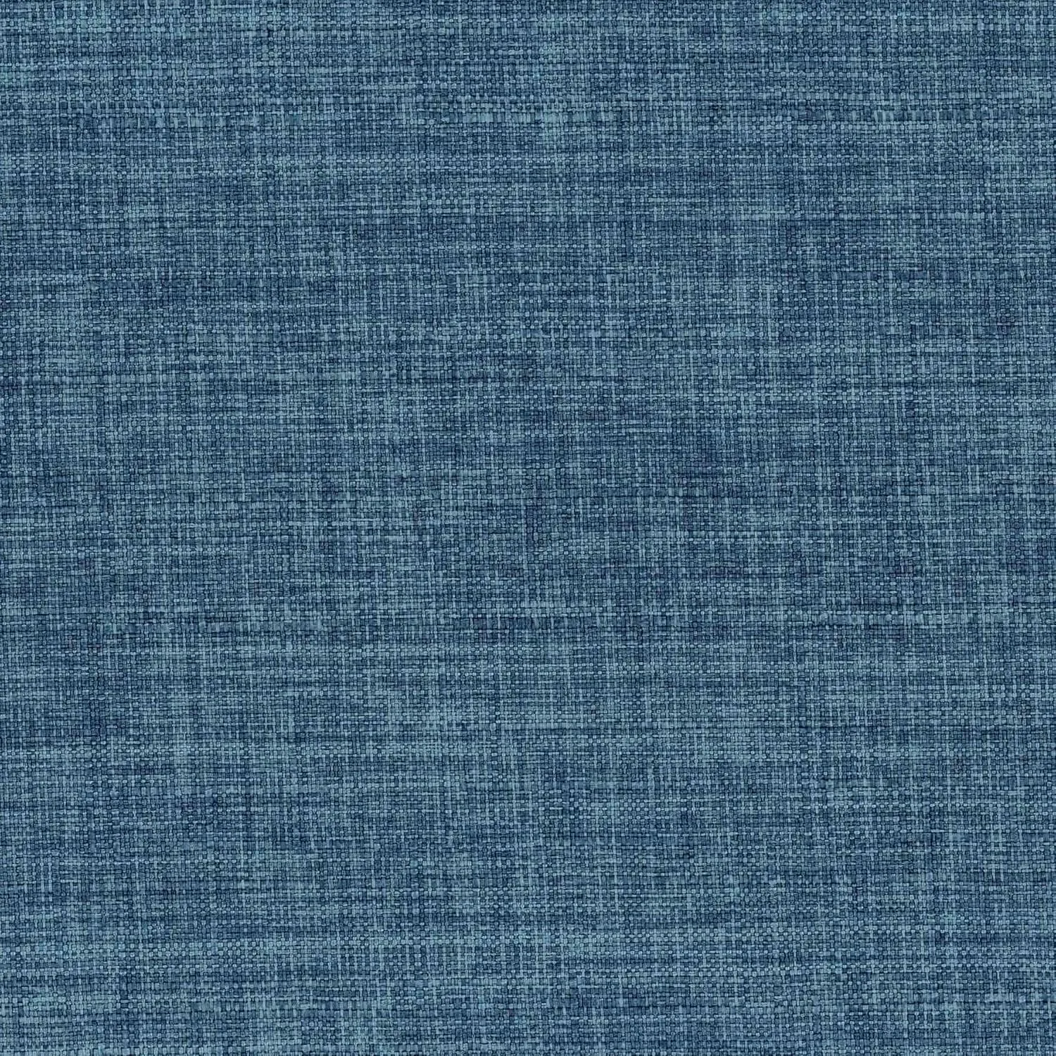 SIMPLIHOME Marana Adjustable Swivel Bar Stool - 33 inch Seat Height Upholstered Metal Bar Chair in Blue Linen Look Fabric, Mid Century Seating for Kitchen or Bar with Curved Bentwood Back