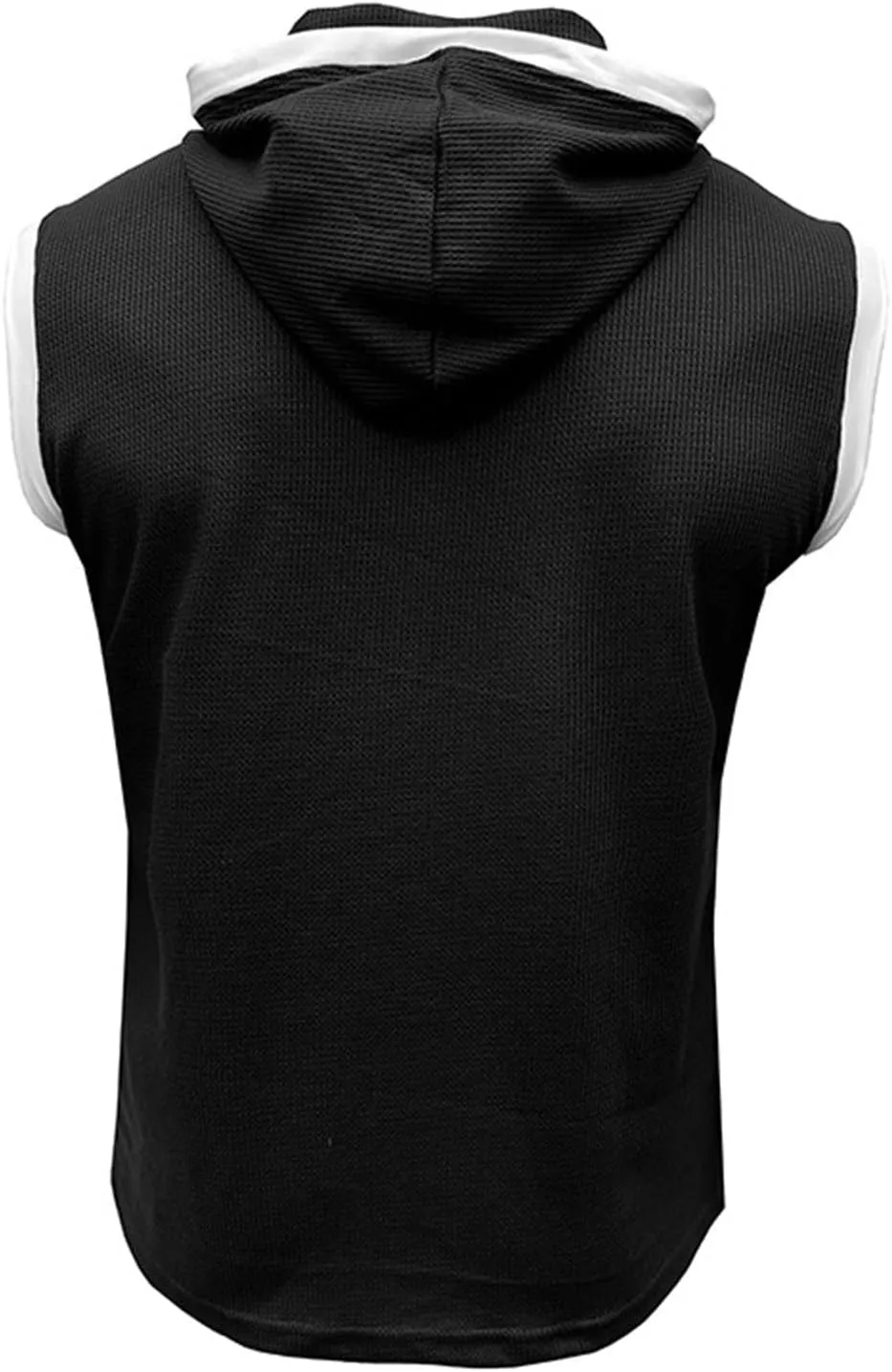 Sleeveless Hoodies for Men Button Down V Neck Tank Tops Workout Gym Casual Muscle Oversized Summer Fashion Big and Tall Vest