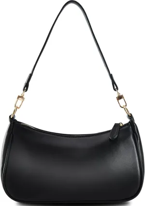 Small Cresent Shoulder Bags Crossbody Purses for Women Vegan Leather Handbag Clutch Hobo Purse