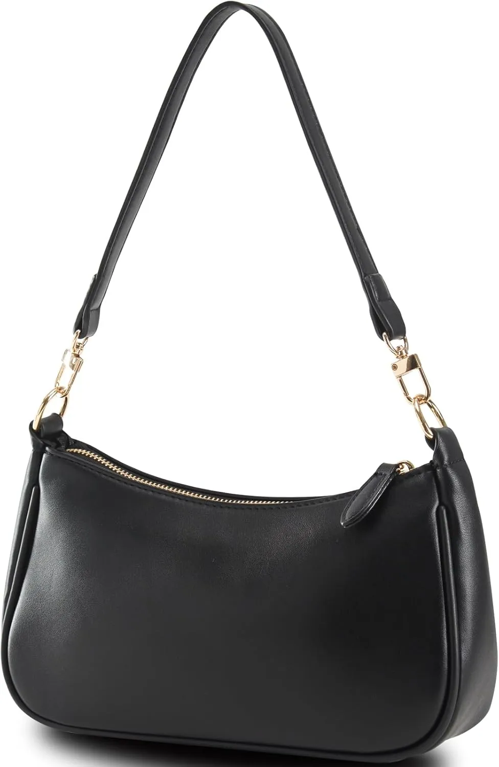 Small Cresent Shoulder Bags Crossbody Purses for Women Vegan Leather Handbag Clutch Hobo Purse