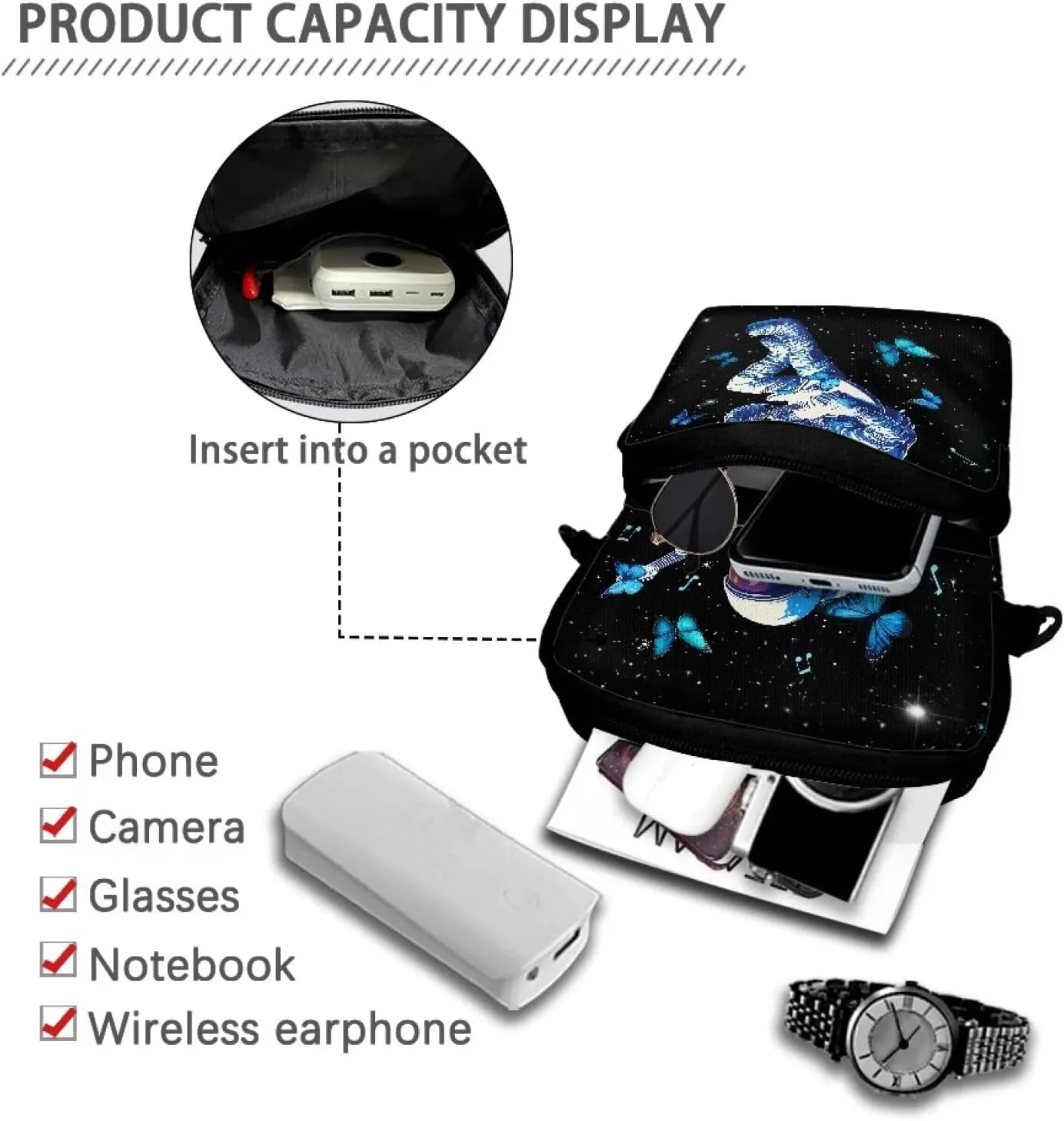 Small Crossbody Bags for Women Men Small Messenger Bag Purses Fanny Pack Wallet Bag Coin Purse Backpack Handbags