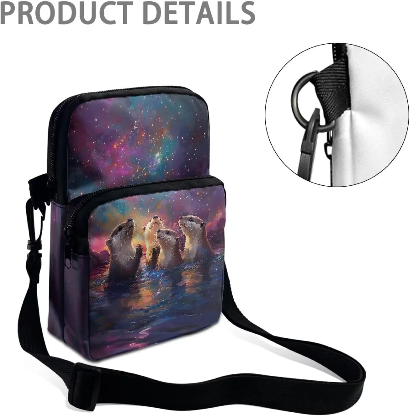 Small Crossbody Bags for Women Men Small Messenger Bag Purses Fanny Pack Wallet Bag Coin Purse Backpack Handbags