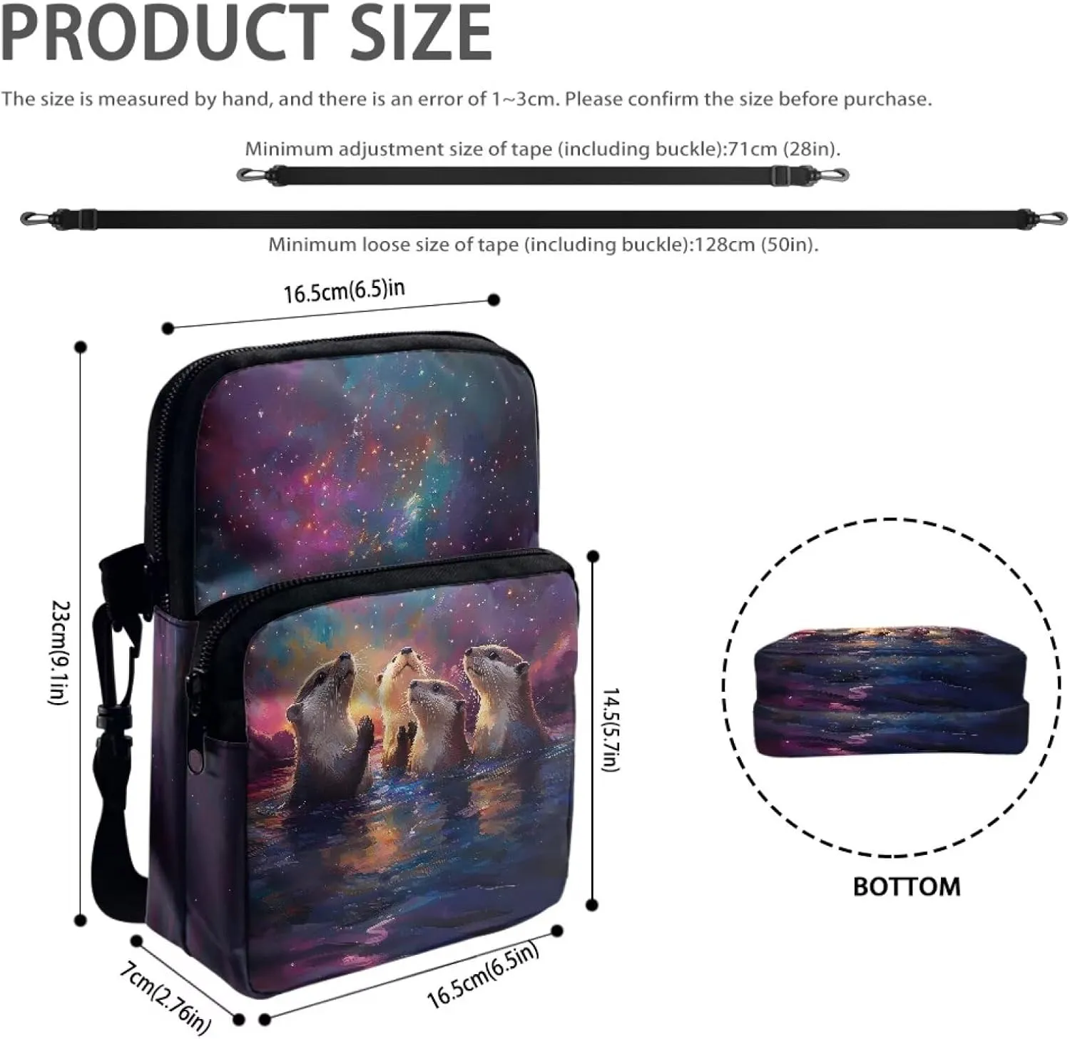 Small Crossbody Bags for Women Men Small Messenger Bag Purses Fanny Pack Wallet Bag Coin Purse Backpack Handbags