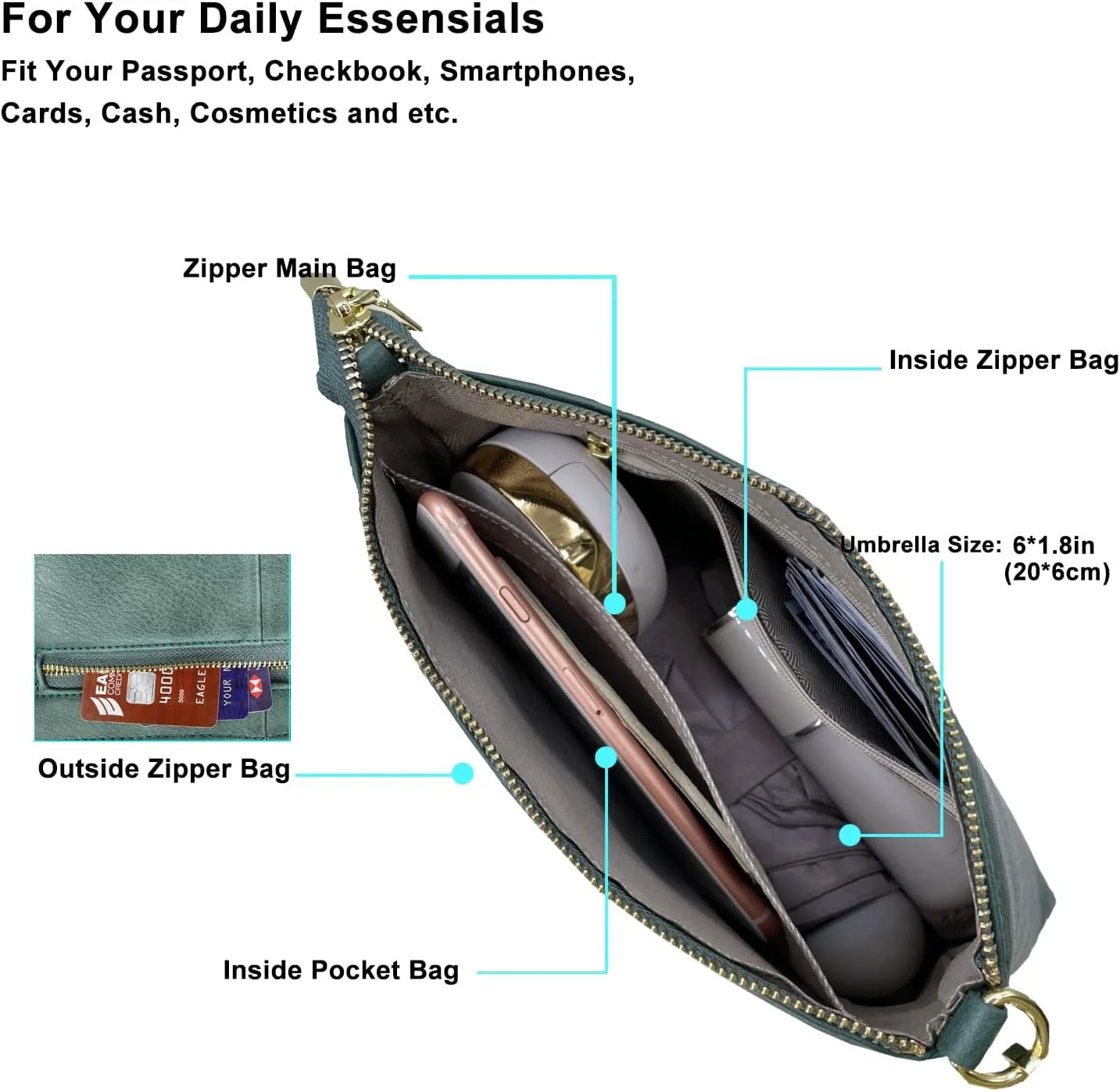 Small Crossbody Clutch Purses Bags for Women Wristlet Wallet Vegan Shoulder Handbags Guitar Strap   Leather Strap
