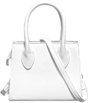 Small crossbody tote bags for women faux leather cute clutch mini purses and handbags