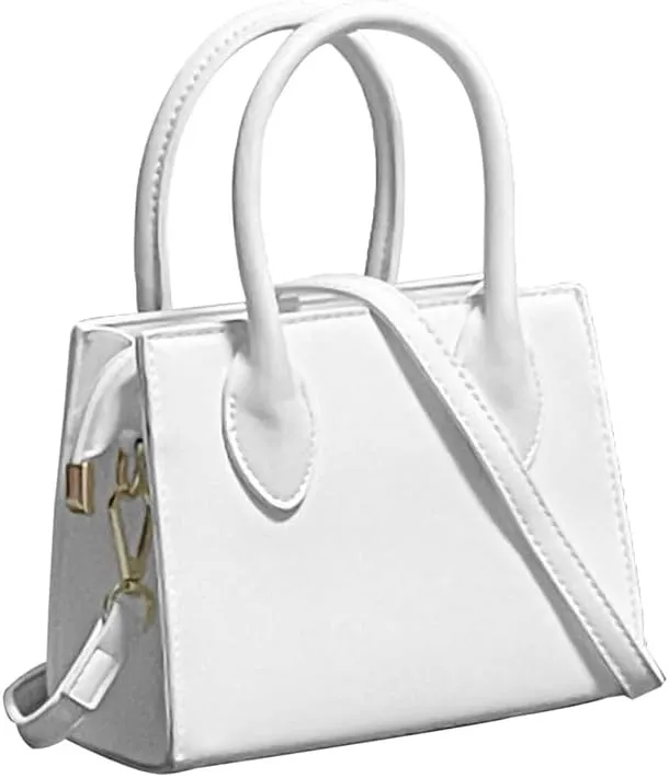 Small crossbody tote bags for women faux leather cute clutch mini purses and handbags