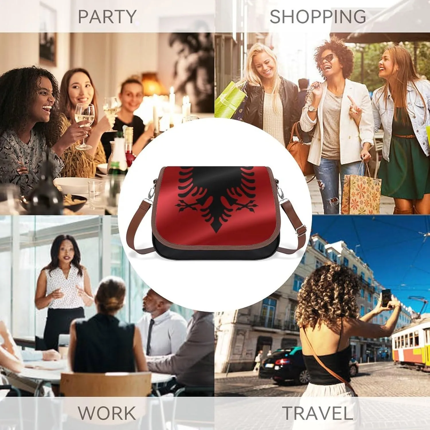 Small Shoulder Bag for women Crossbody Purse Leather Handbags Tote Bags