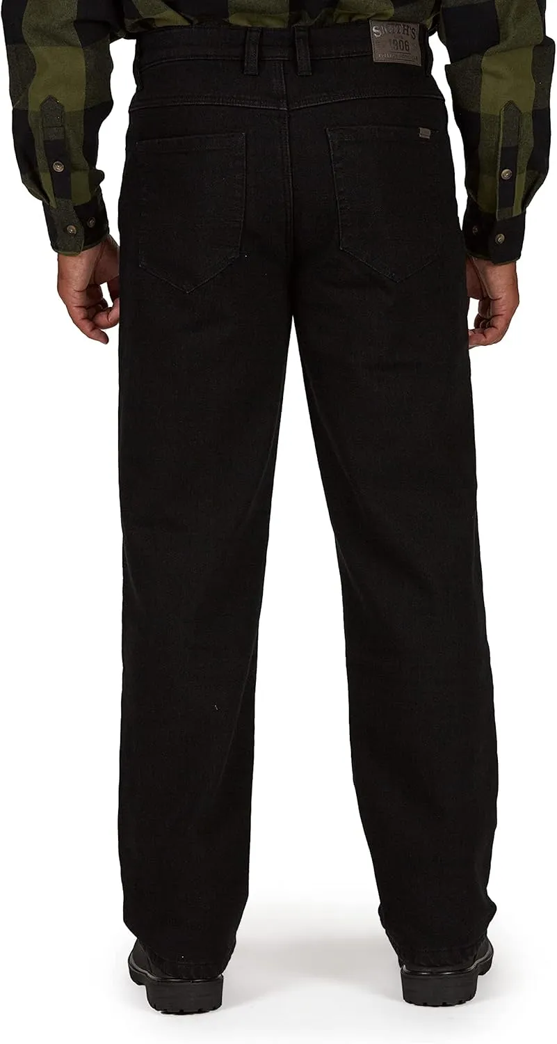 Smith's Workwear Men's Camo Fleece Lined 5 Pocket Jean