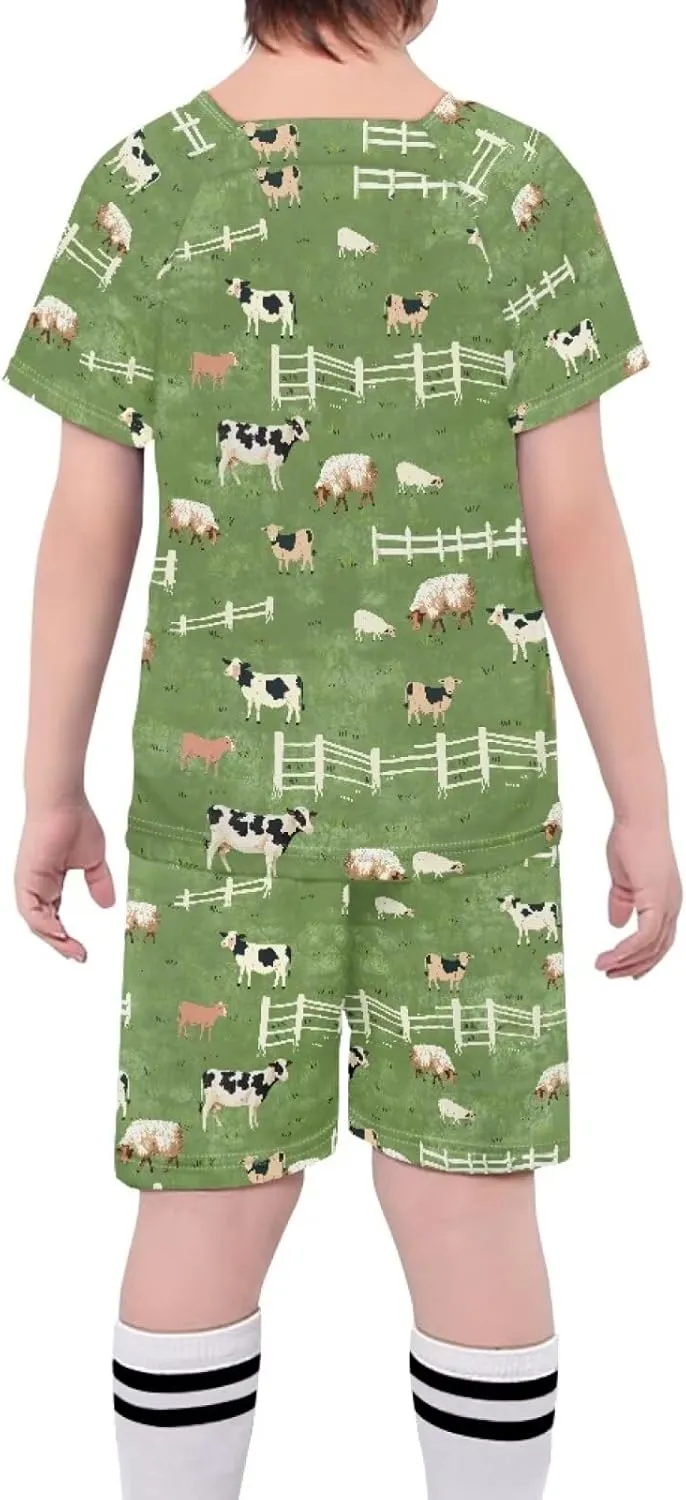 Soccer Jersey Easy to Movement Soccer Jersey 3XS-XL for Kids Keep Boys Fresh All Day Long