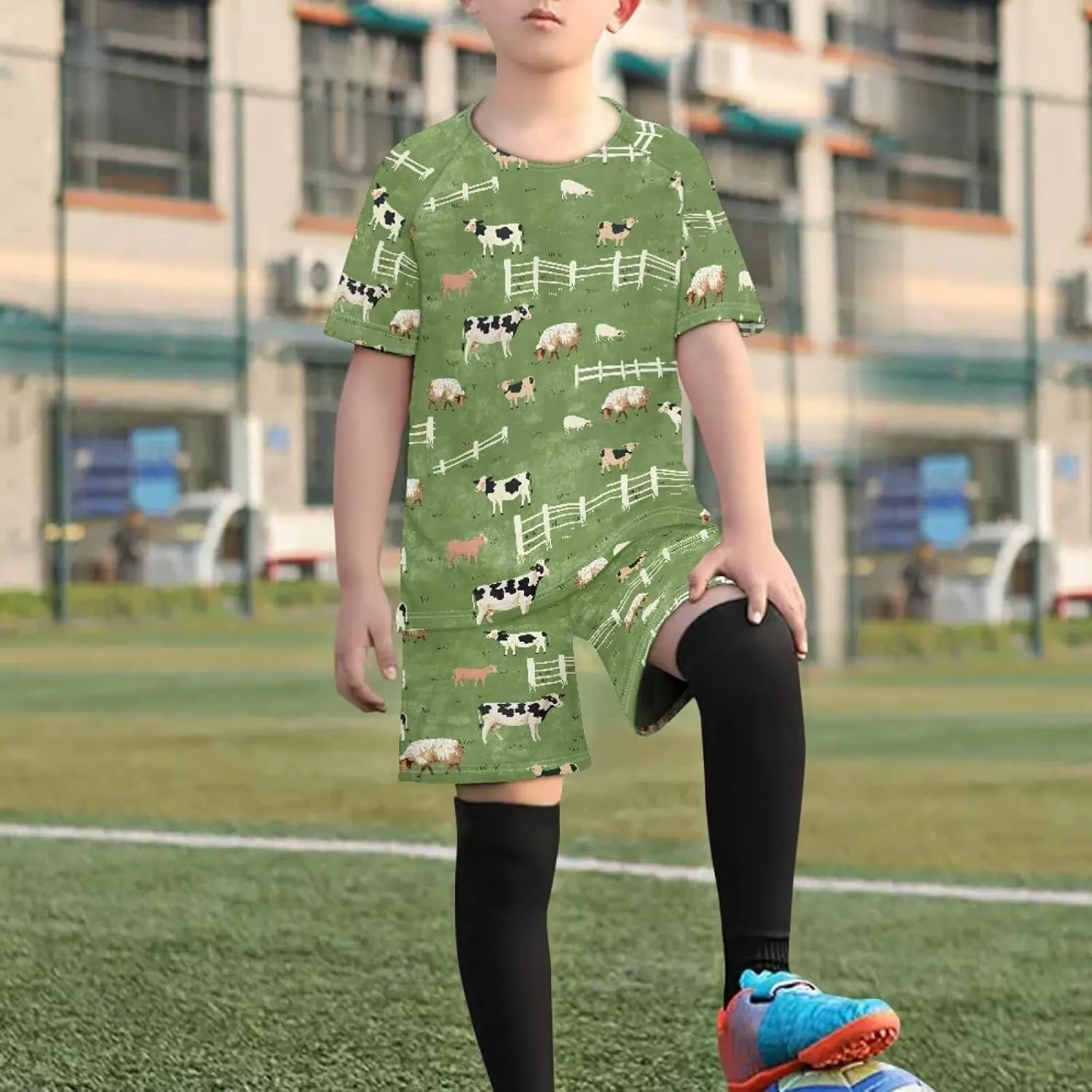 Soccer Jersey Easy to Movement Soccer Jersey 3XS-XL for Kids Keep Boys Fresh All Day Long