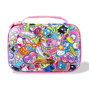 Sonix x Sanrio 60 Switch Game Case | Compatible with Nintendo Switch, PS Vita, SD Memory Cards Cartridges | Hello Kitty & Friends Stickers