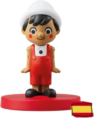 Sound Character – The Adventures of Pinocchio - Tales and Sound Stories - Toys, Educational Content, in Spanish, for Girls and Boys 4-6 