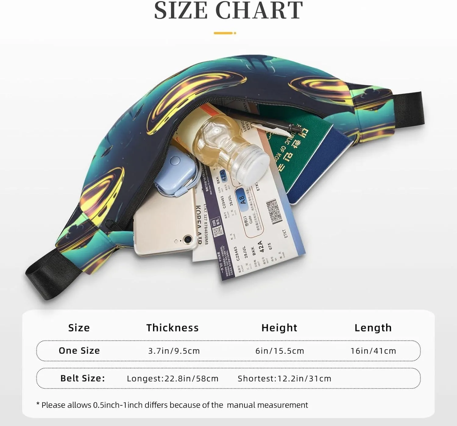 Spacecraft descend Fashion Crossbody Appearance High capacity outdoor with Adjustable Comfortable Work Leisure Versatile