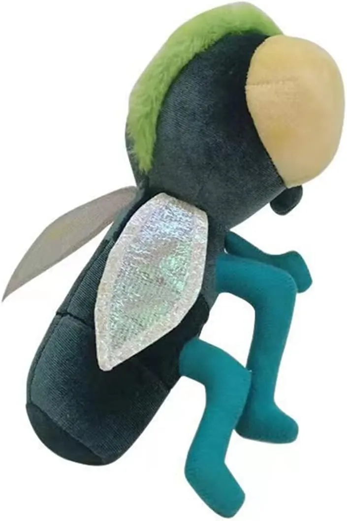 Spider Plush 6.9 inch Jumping Spider Stuffed Animal Plush Toy Soft Cute Spider Plushie Gift for Kids (C)