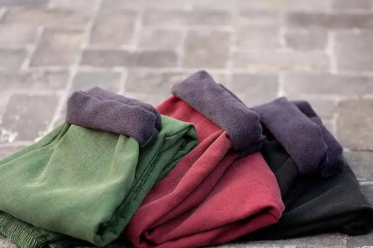 spring pants for women Loose Boho Vintage Linen Bloomers