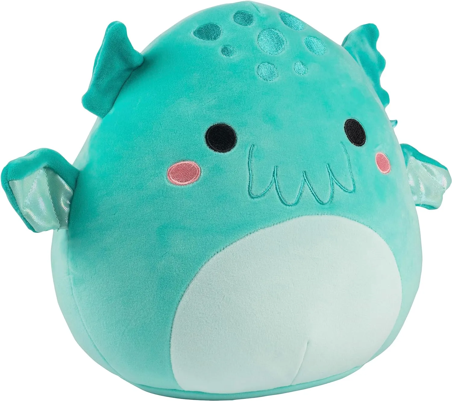Squishmallows Original 10-Inch Theotto The Blue Cthulhu - Official Jazwares Plush - Collectible Soft & Squishy Stuffed Animal Toy - Add to Your Squad - Gift for Kids, Girls & Boys