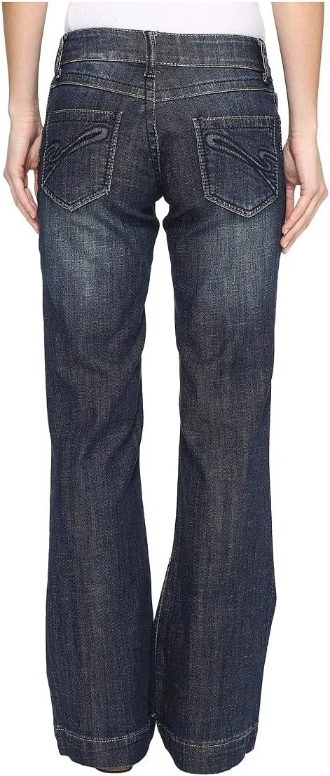 Stetson womens Denim Trouser "S" on Back Pocket