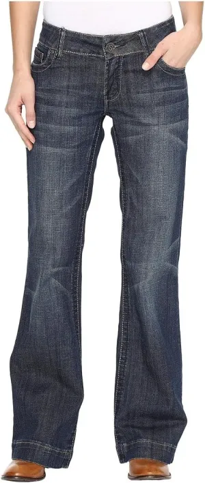 Stetson womens Denim Trouser "S" on Back Pocket