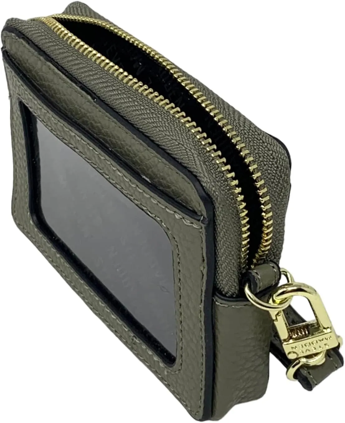 Steve Madden Bpipper Zip Around Card Case Wristlet