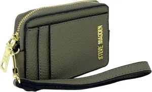 Steve Madden Bpipper Zip Around Card Case Wristlet