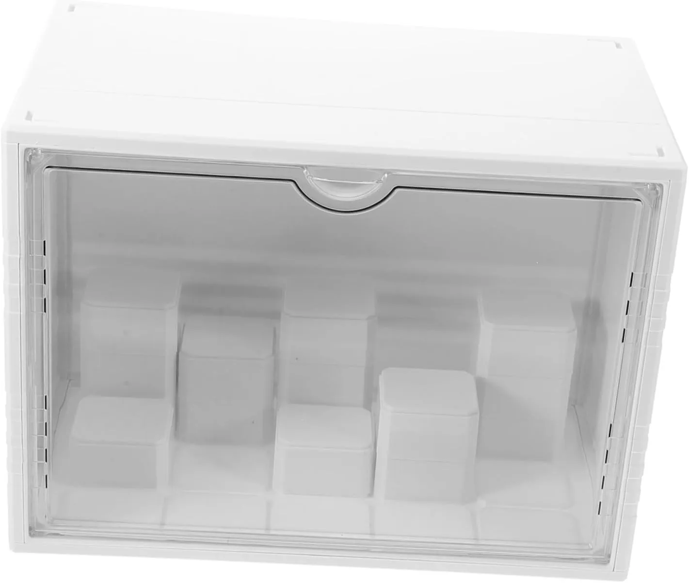 STOBAZA Jewelry Display Box Mini Cabinet Acrylic Case for Figures Model Cars and Toys Collections