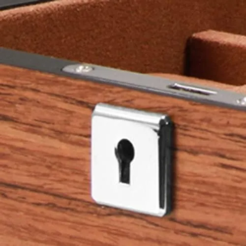Storage Box Watch Storage Wood Watch Box for Men Women,Watch Case Display Box Wooden Watch Display Case Organizer with Clear Glass Window Top Storage Box Jewelry Boxes