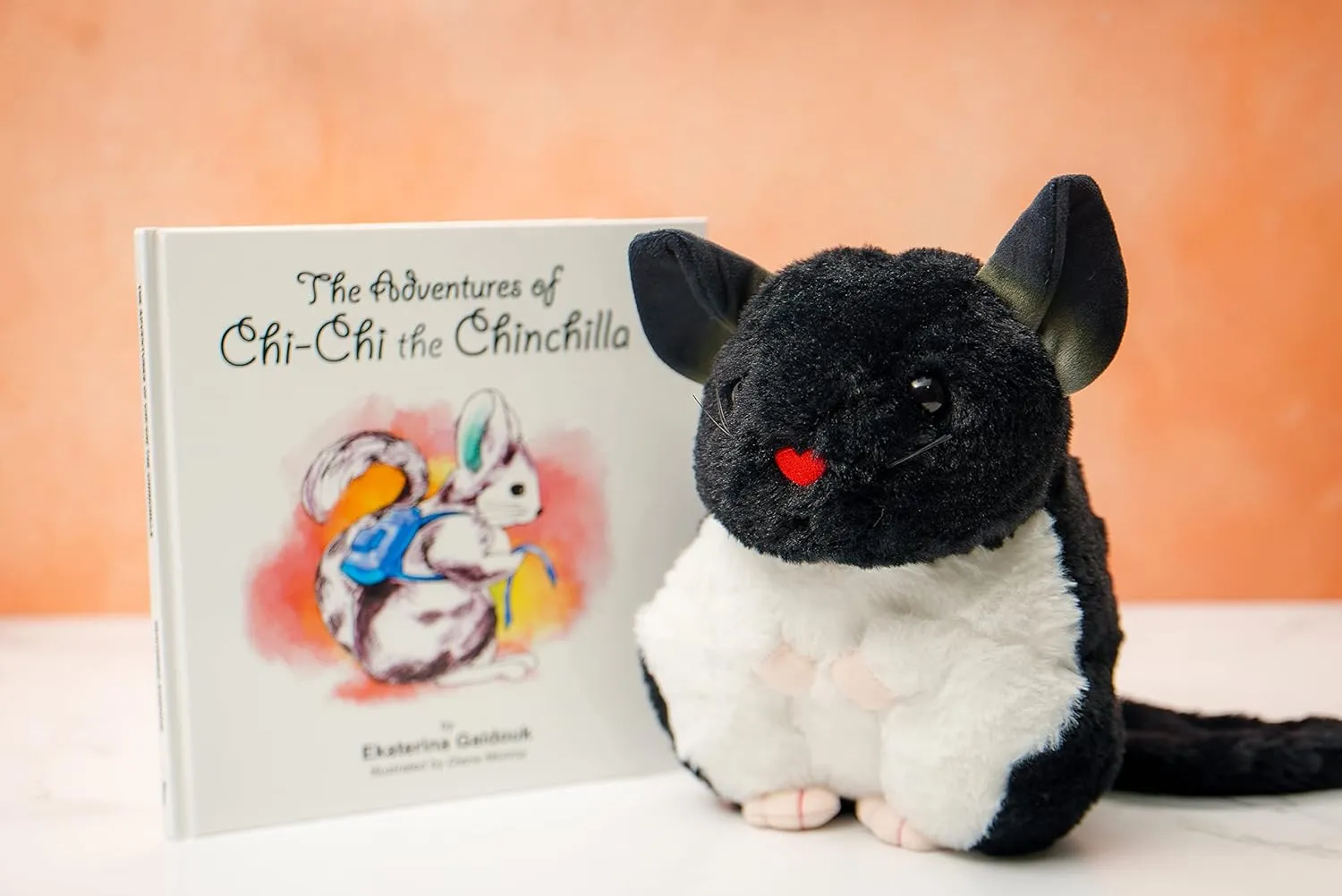 Stormy Chinchilla - Exclusive Soft Plush Stuffed Animal, 9 Inches, for Kids