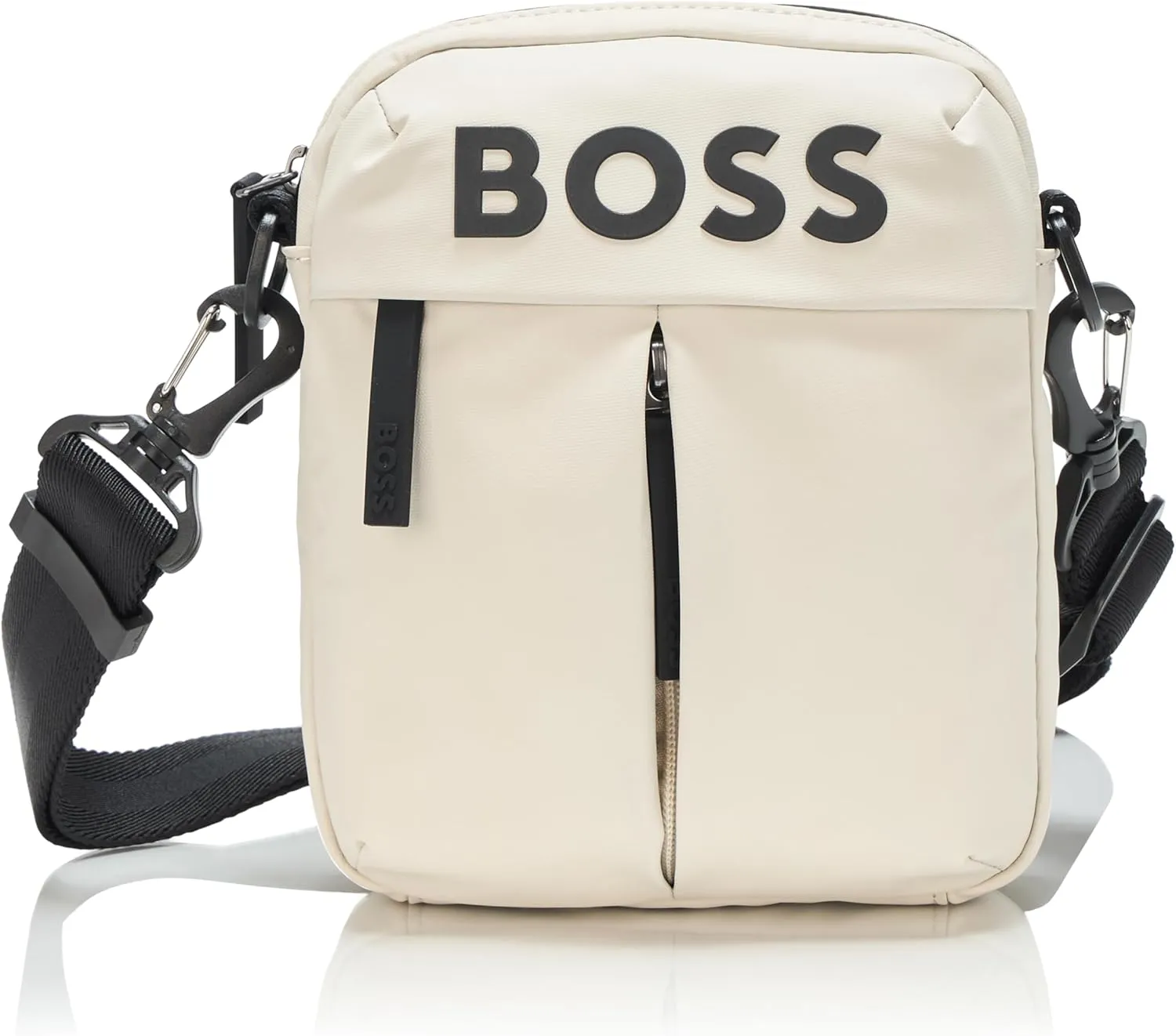 Stormy Contrast Logo Crossbody Bag, natural oat, PCE.