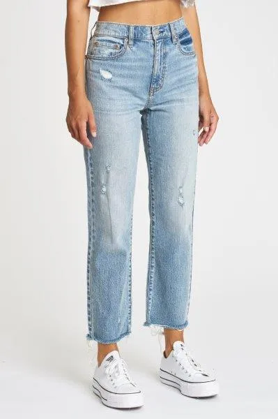 Straight Up High Rise Jeans