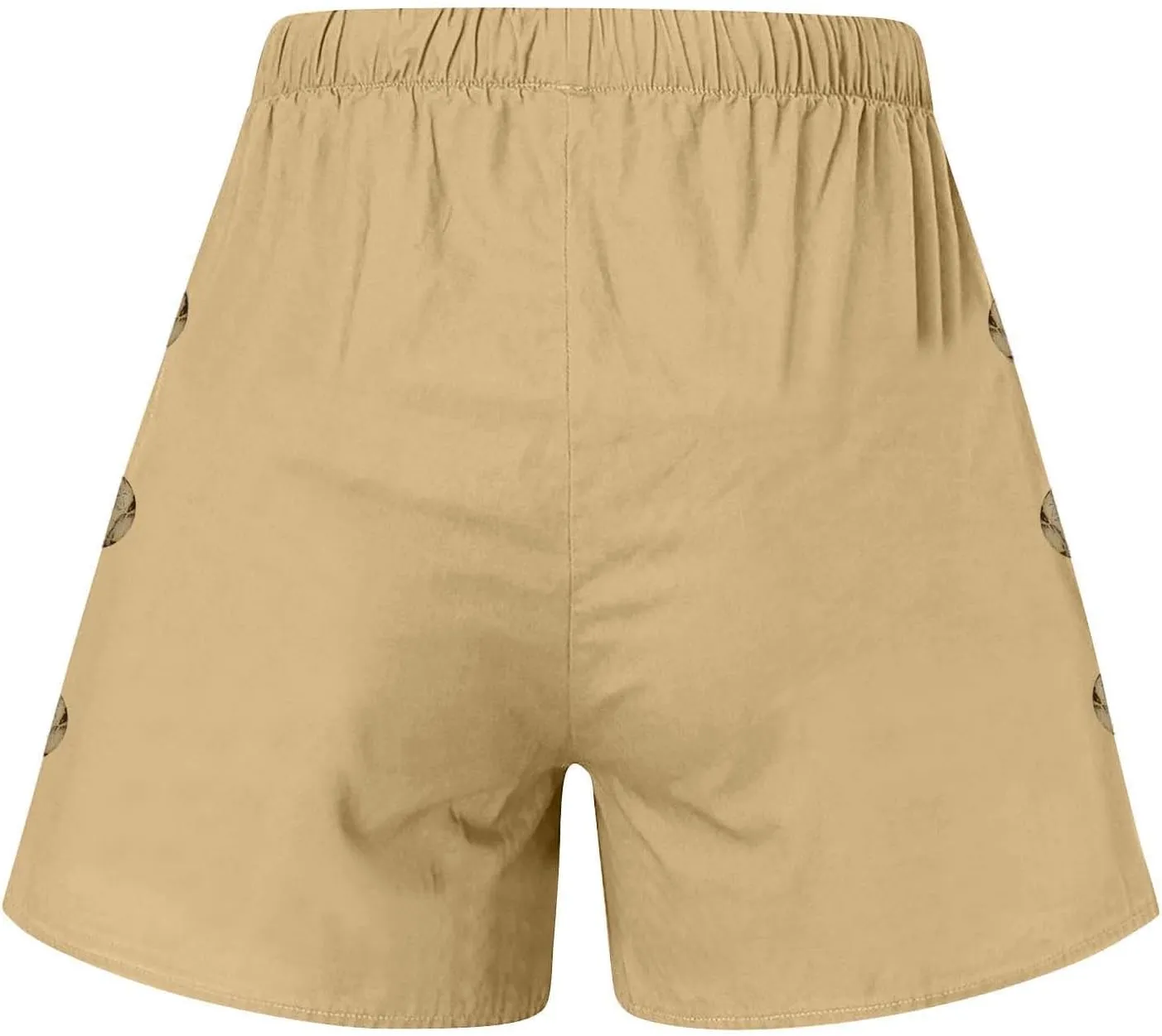 Summer Shorts for Women High Waisted Drawstring Lounge Short Pants with Pockets Casual Beach Vacation Clothes
